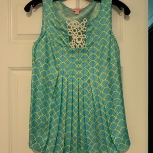 Lilly Pulitzer silk top